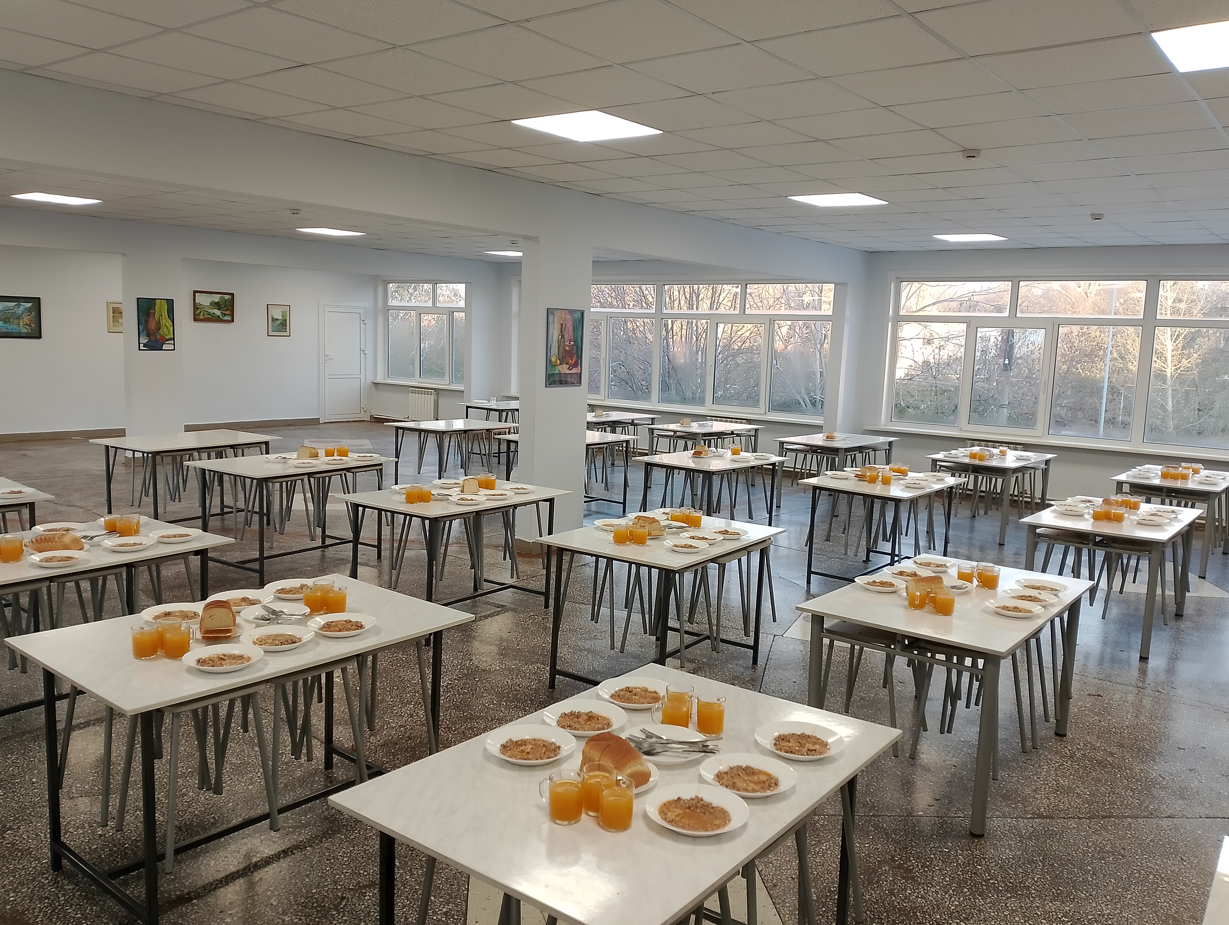 Организация питания учащихся